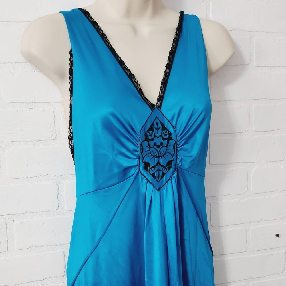Vintage Blue Slip/Nightgown